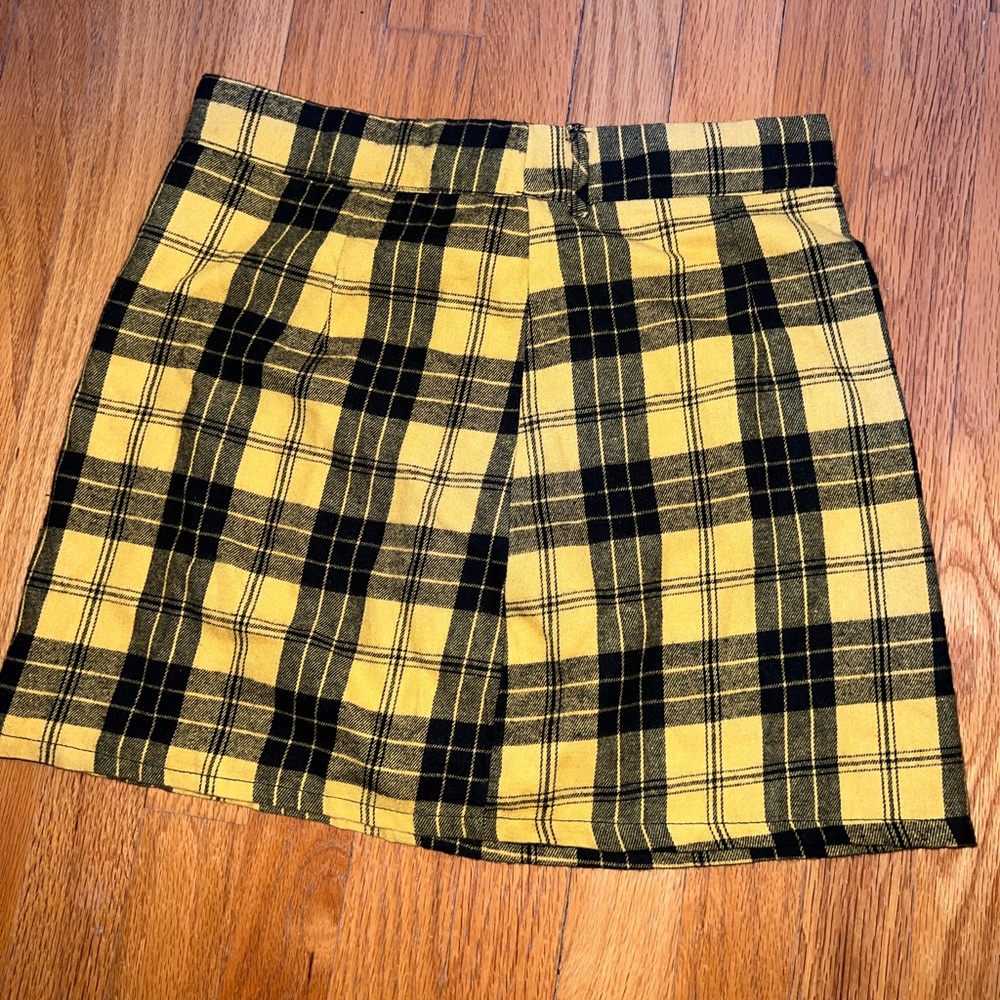 Plaid Skirt